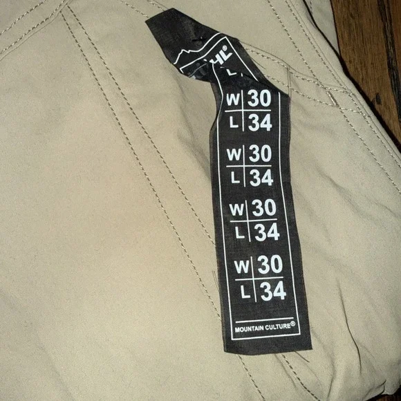 KUHL‎ Men's Revolvr Pants Tag 30/34 Vintage Patina Dye Fossil Khaki NWT Full